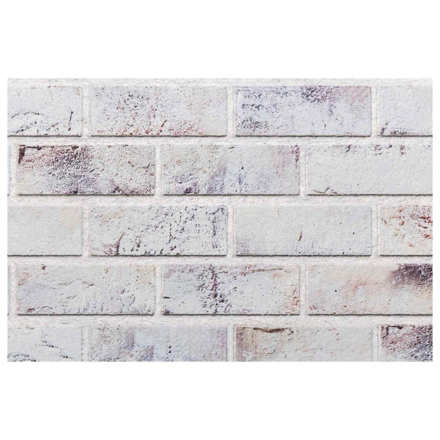 Wall Panels 10 pcs 100 x 50 cm Light Grey and Black EPS Foam