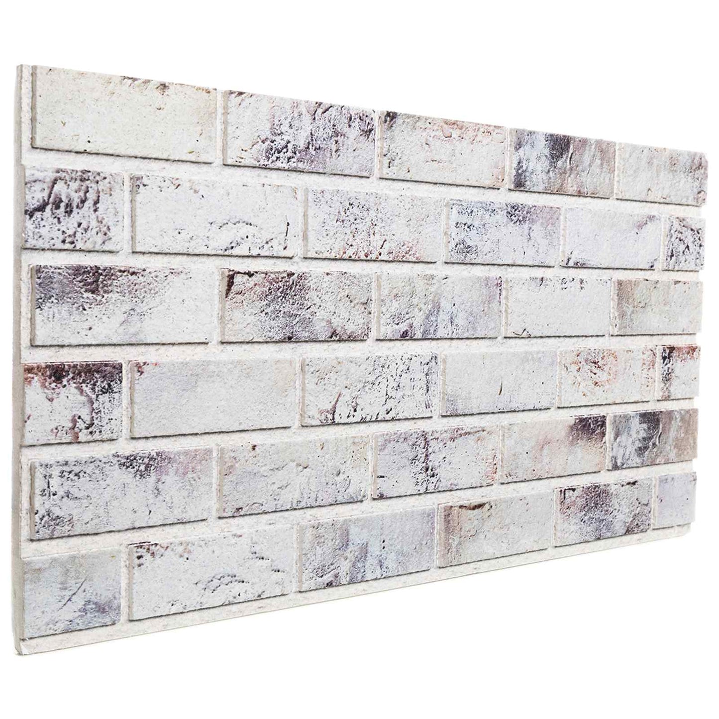 Wall Panels 10 pcs 100 x 50 cm Light Grey and Black EPS Foam