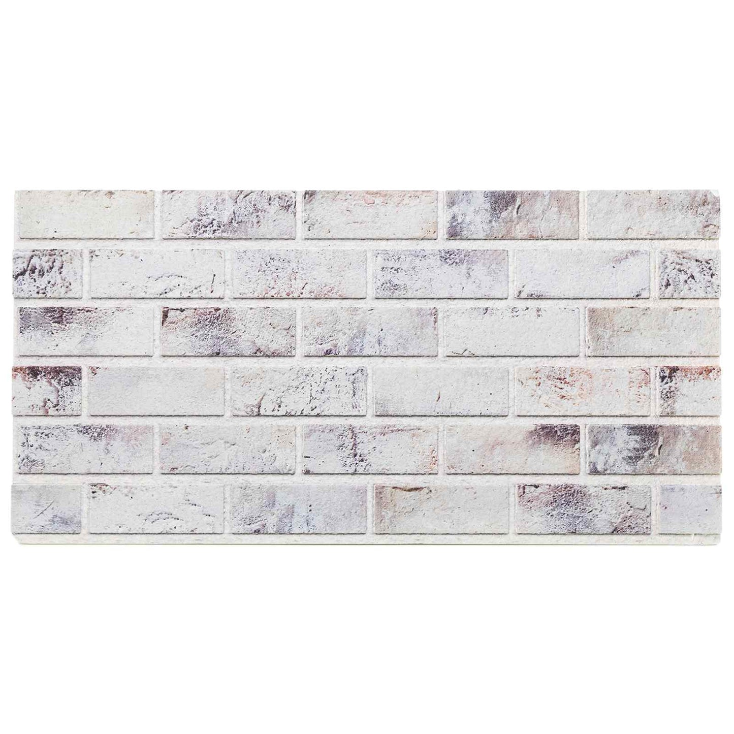 Wall Panels 10 pcs 100 x 50 cm Light Grey and Black EPS Foam