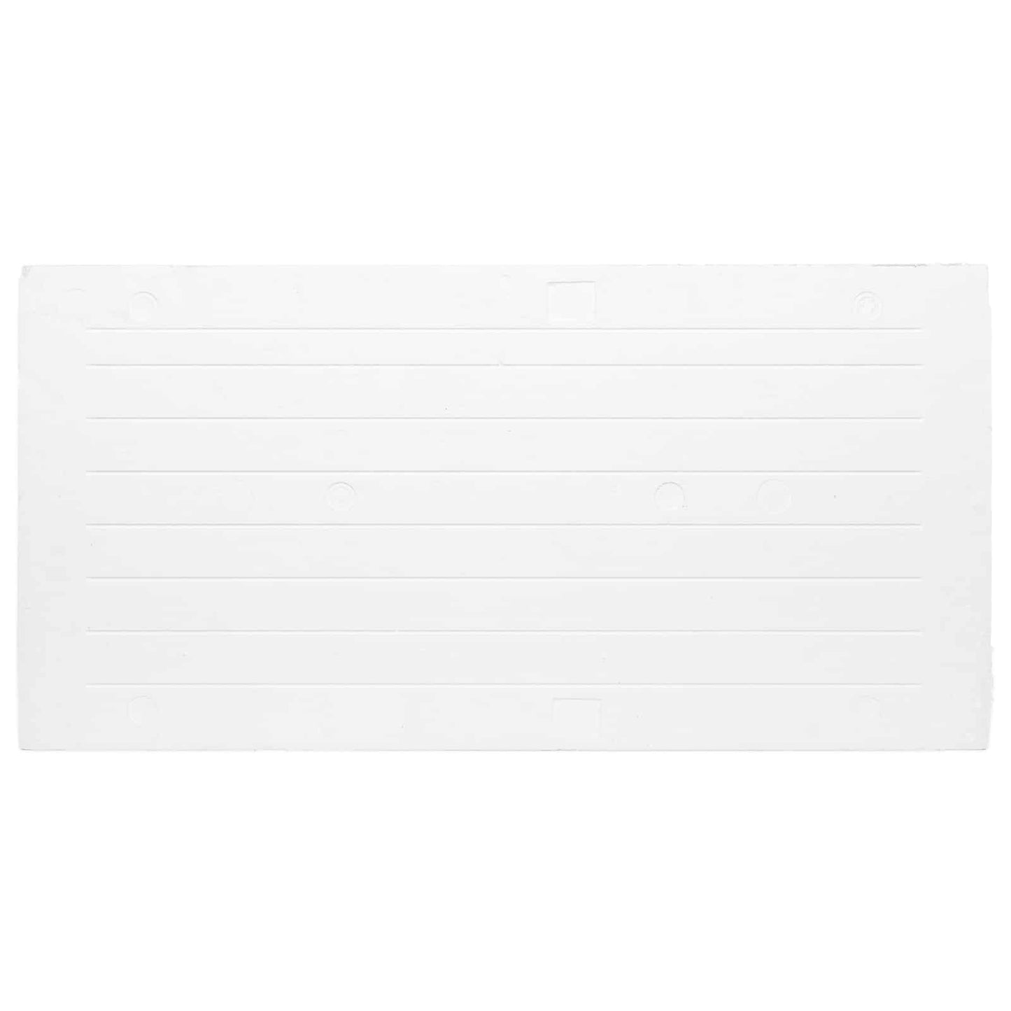 Wall Panels 10 pcs 100 x 50 cm Light Grey and White EPS Foam