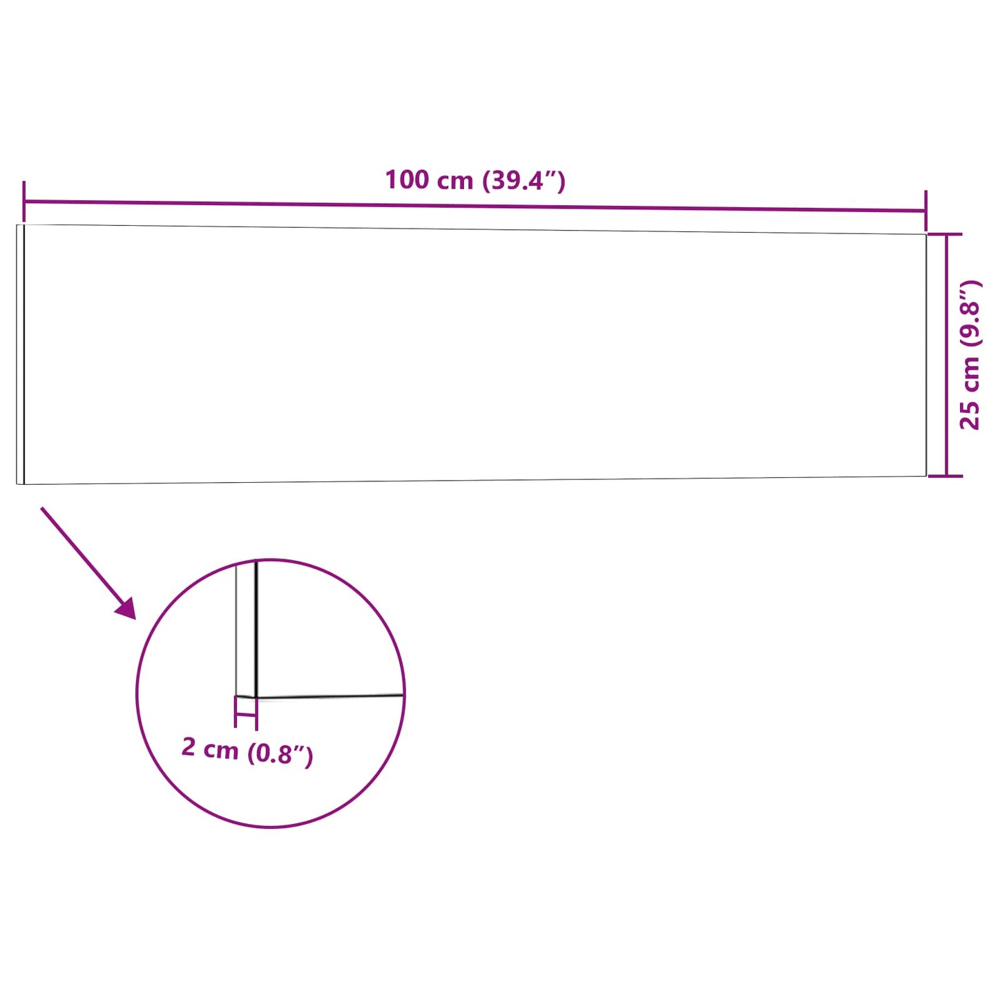 Wall Panels 10 pcs 100 x 25 cm White and Red EPS Foam
