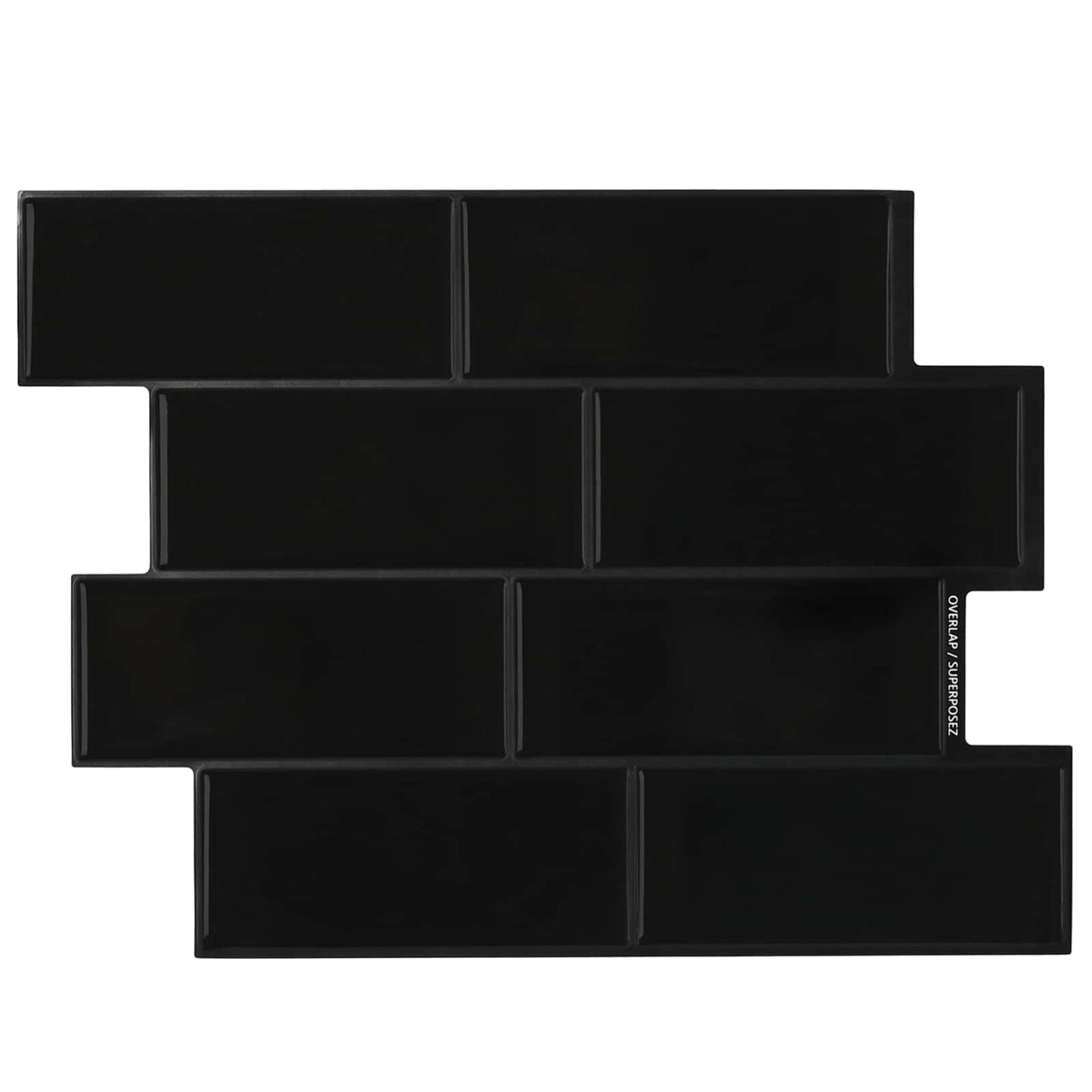Decorative Stickers 20 pcs Black 29 x 21 cm