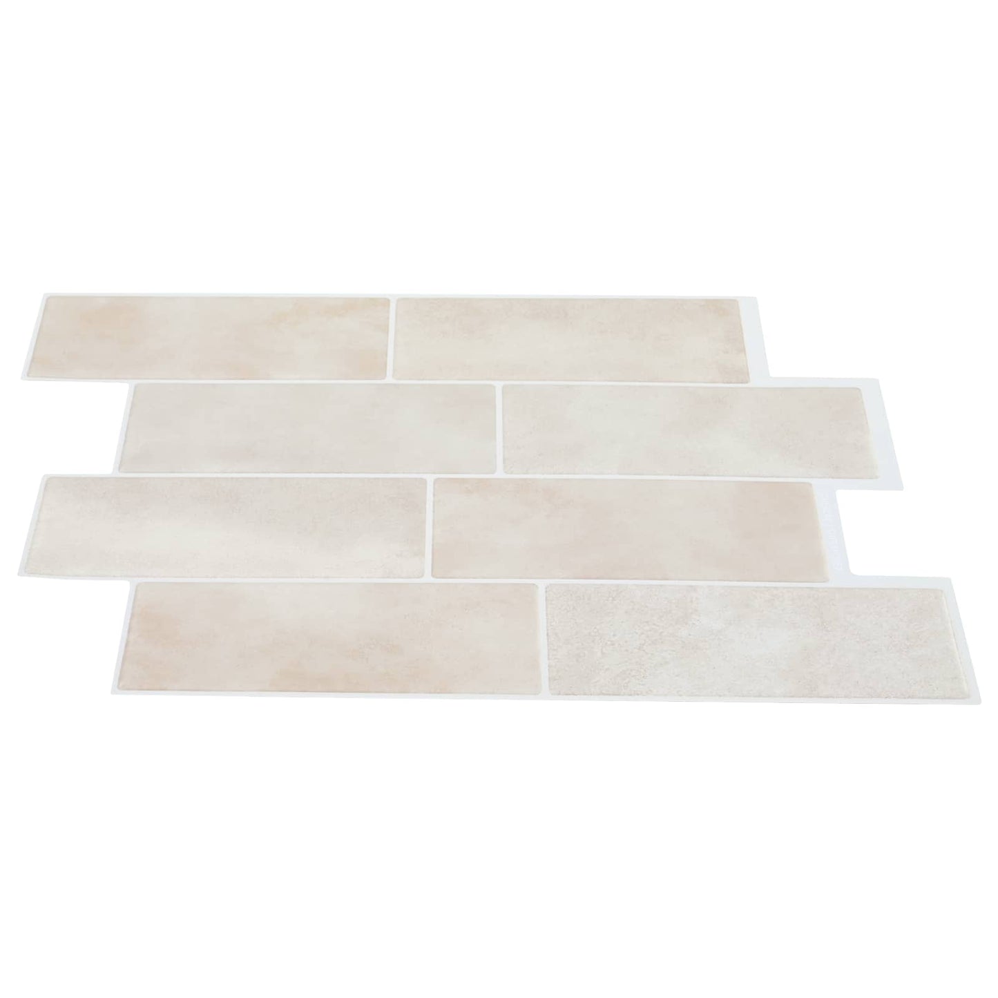 Decorative Stickers 20 pcs Beige Marble 29 x 21 cm