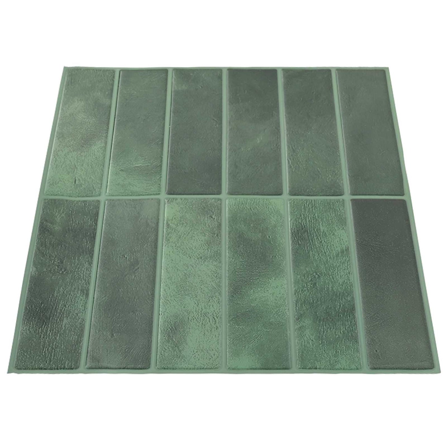 Rectangular Tile 20 pcs Dark Green 29 x 23 x 0.08 cm