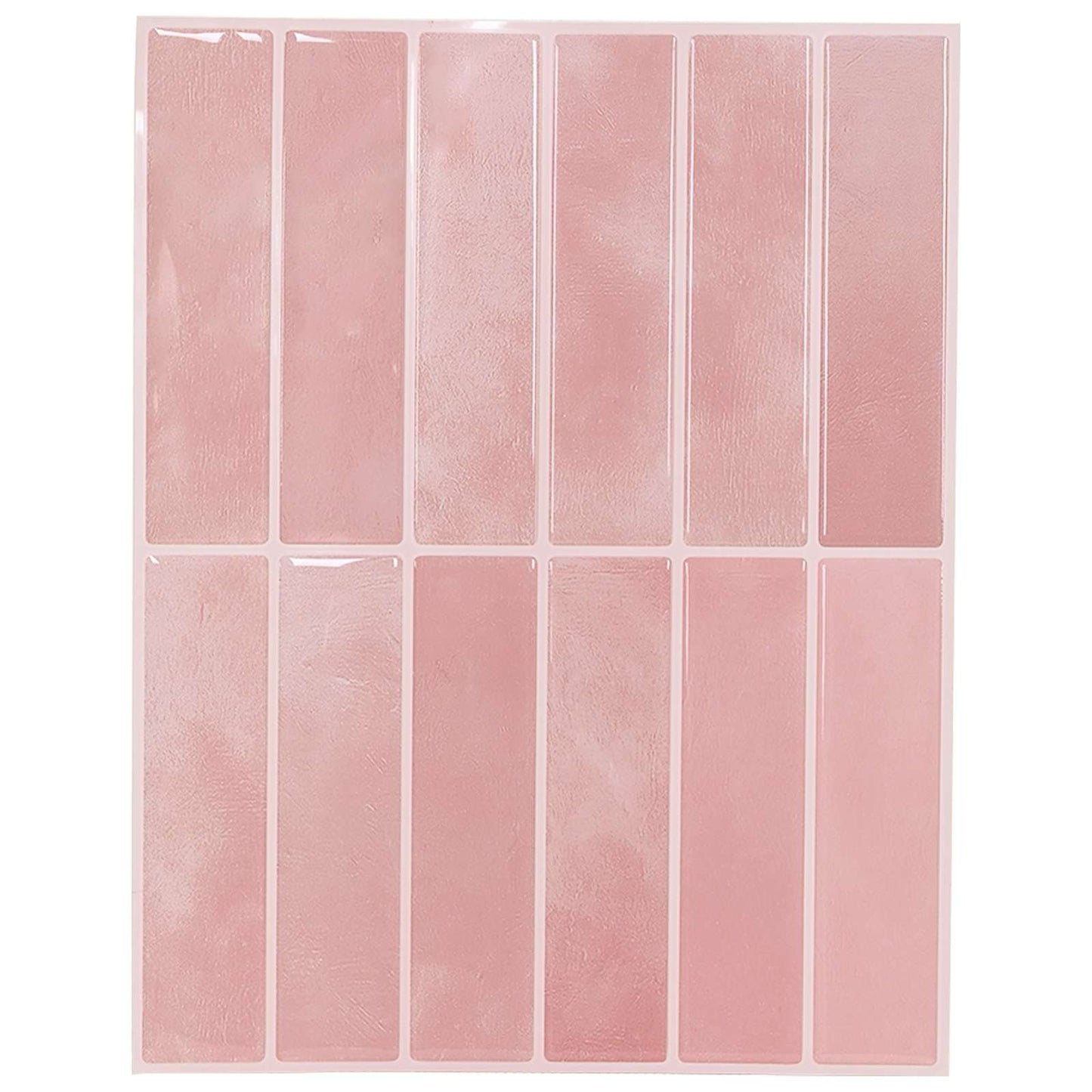Rectangular Tile 20 pcs Pink 29 x 23 x 0.08 cm