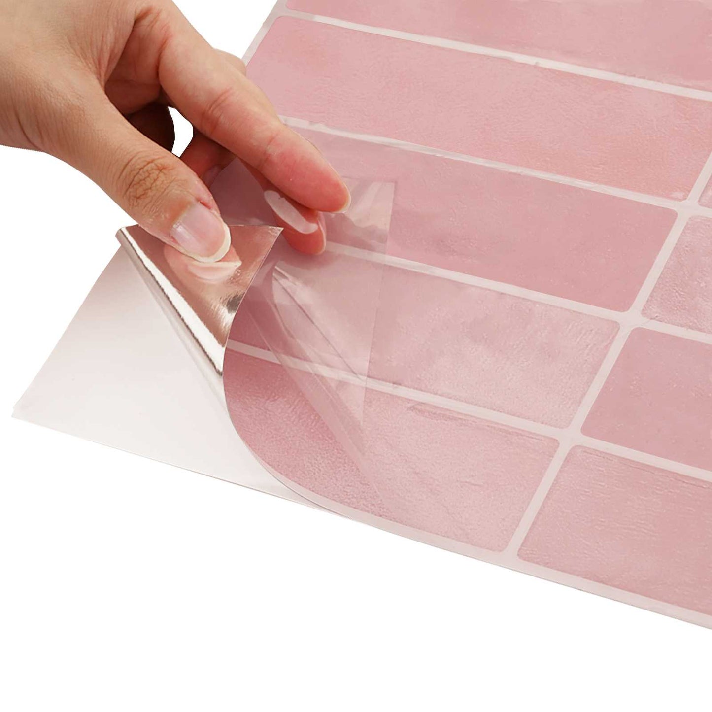 Rectangular Tile 50 pcs Pink 29 x 23 x 0.08 cm