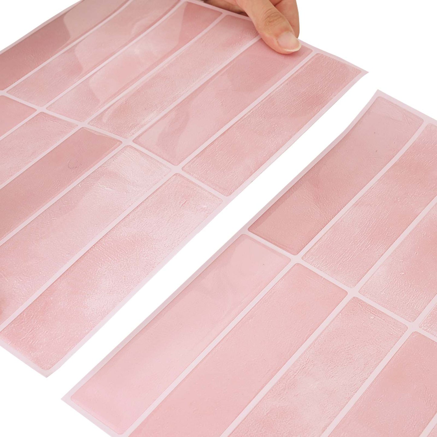 Rectangular Tile 50 pcs Pink 29 x 23 x 0.08 cm
