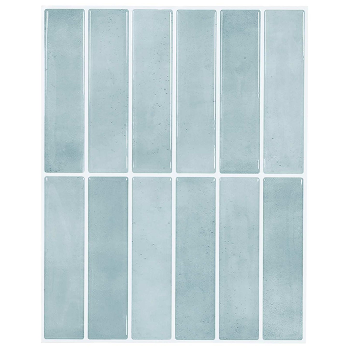 Rectangular Tile 20 pcs Grey Green 29 x 23 x 0.08 cm