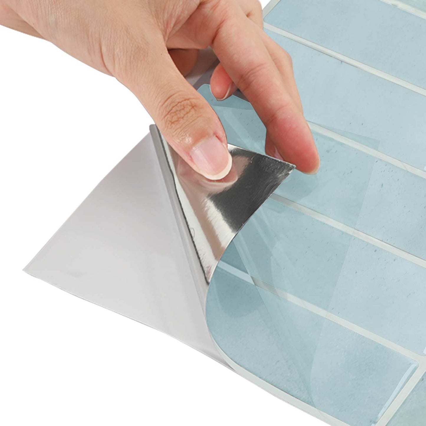 Rectangular Tile 50 pcs Grey Green 29 x 23 x 0.08 cm