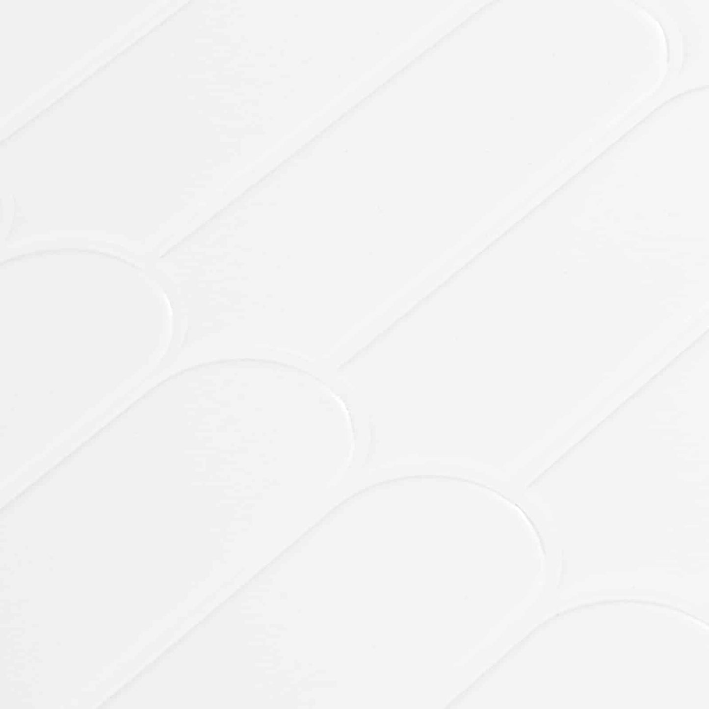 Feather Tile 50 pcs White 30 x 30 cm Polyurethane and PET