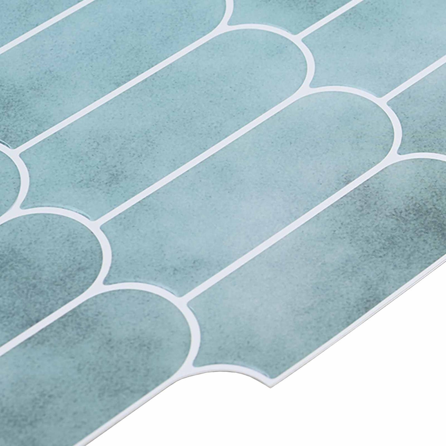 Feather Tile 20 pcs Green 30 x 30 cm Polyurethane and PET