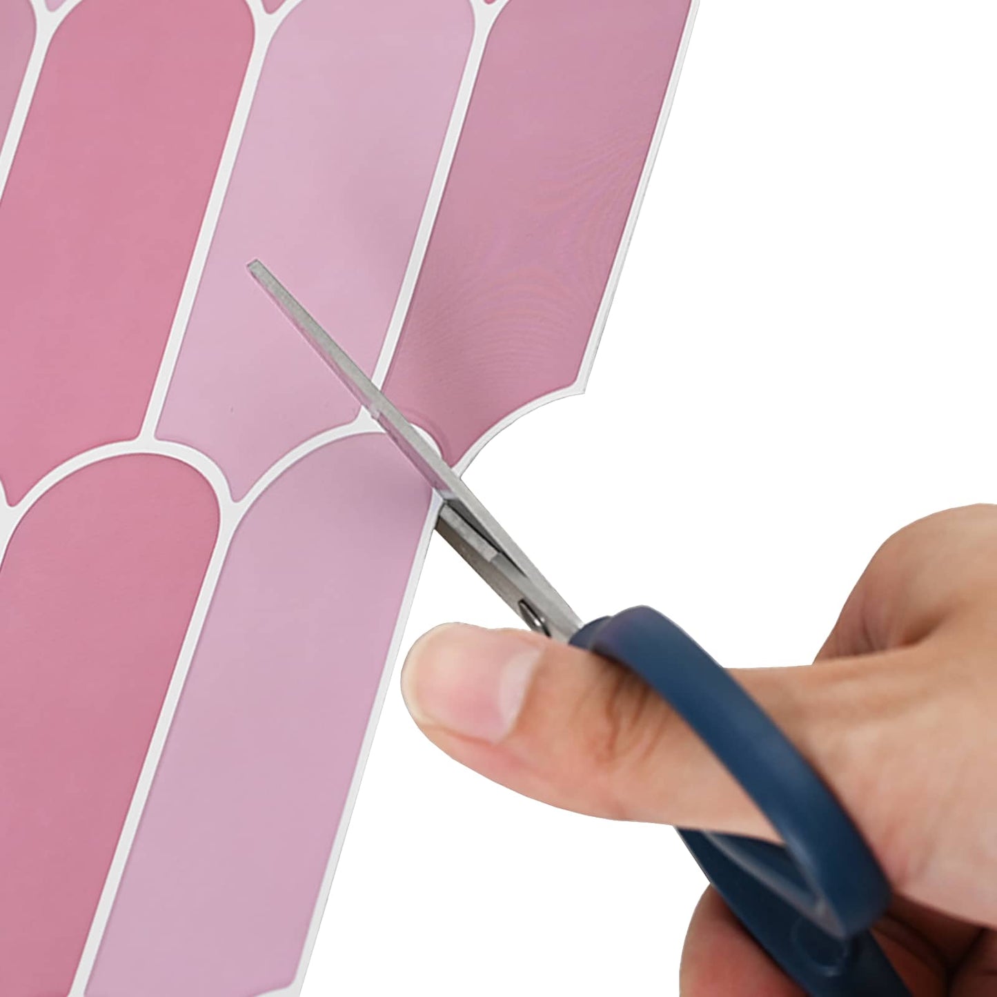 Feather Tile 20 pcs Pink 30 x 30 cm Polyurethane and PET