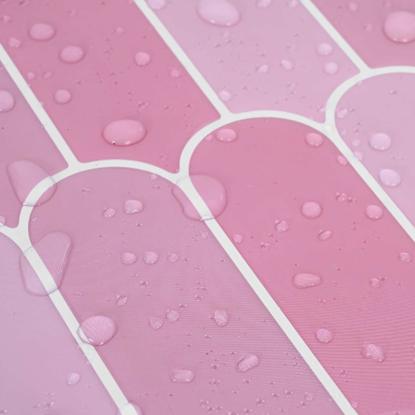 Feather Tile 20 pcs Pink 30 x 30 cm Polyurethane and PET