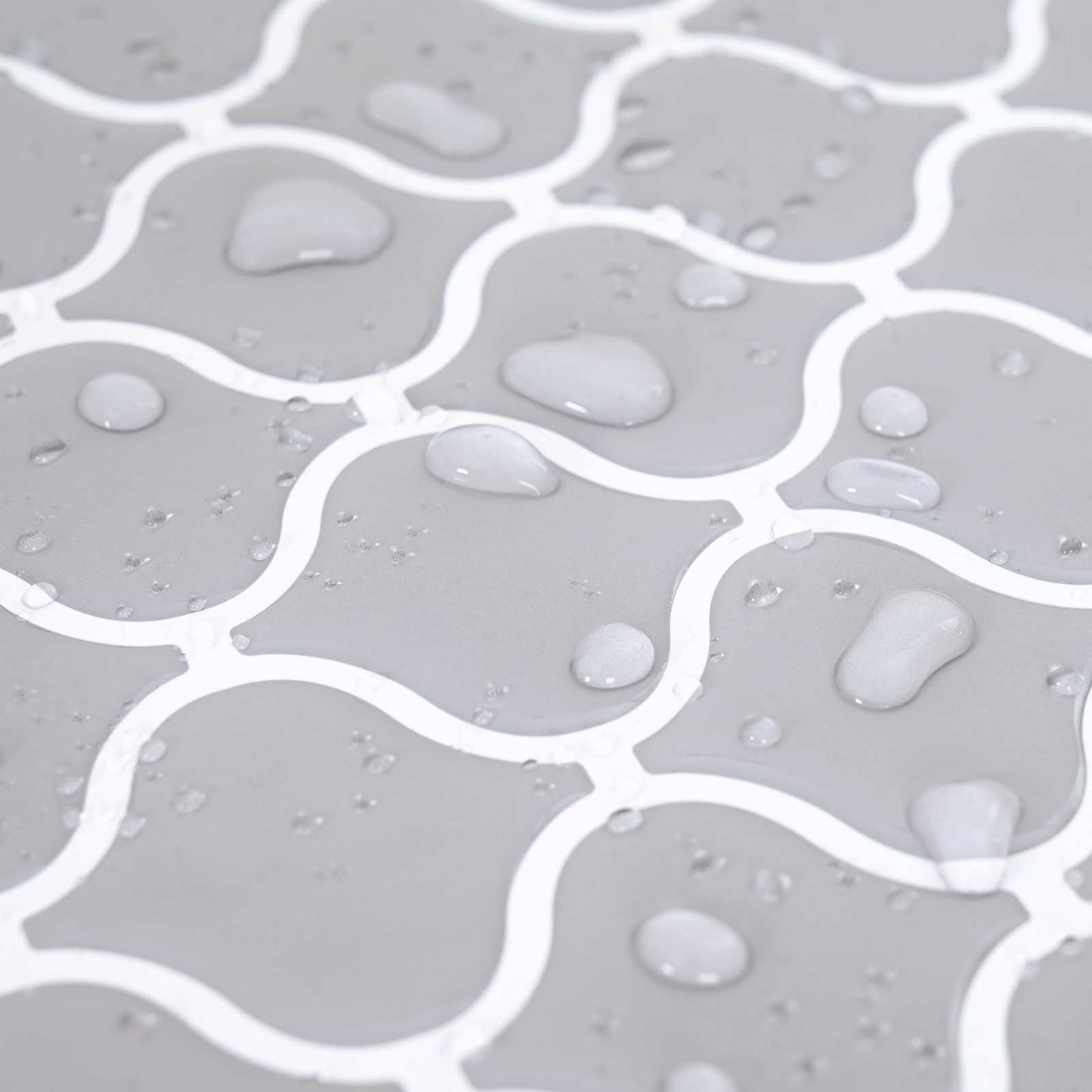 Lanturn Tile 10 pcs Grey 27 x 27 cm Polyurethane and PET
