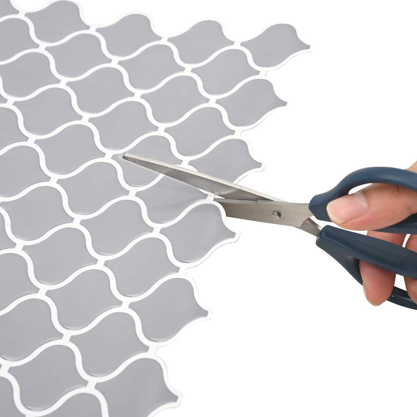 Lanturn Tile 20 pcs Grey 27 x 27 cm Polyurethane and PET
