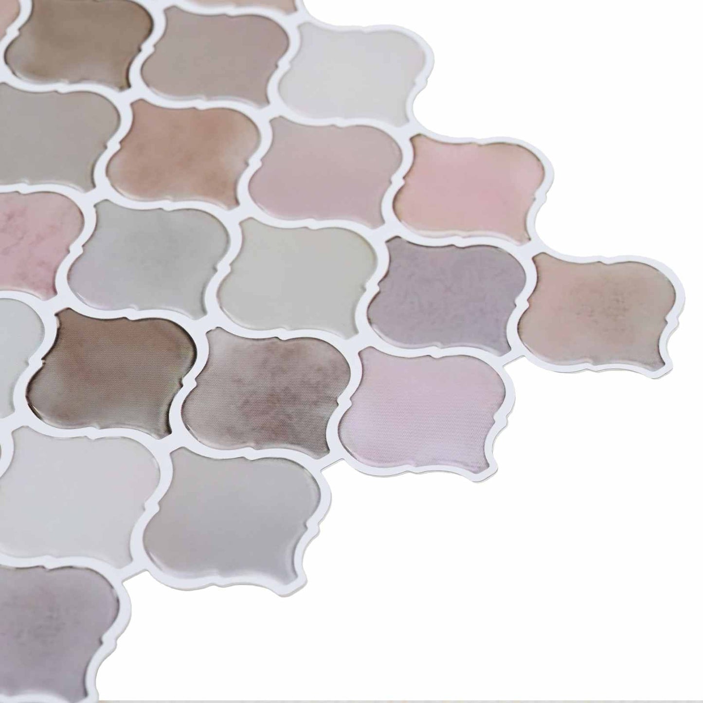 Lanturn Tile 50 pcs Beige 27 x 27 cm Polyurethane and PET