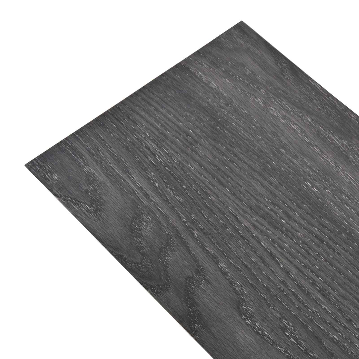 Flooring Planks Black and White 5.26 m² 18 pcs PVC