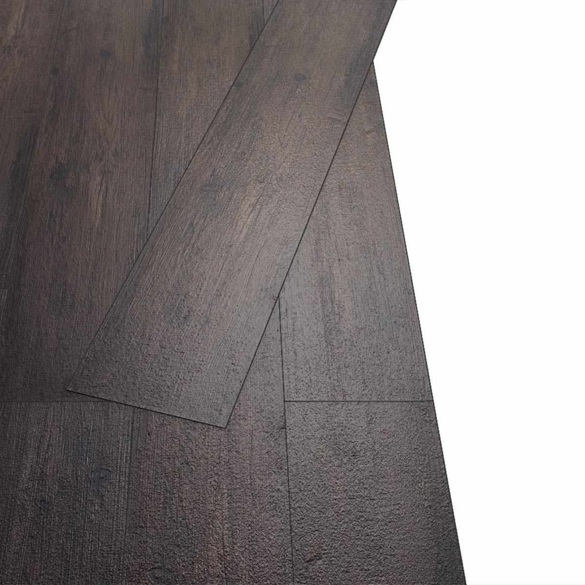 Flooring Planks Dark Brown 5.02 m² 36 pcs PVC