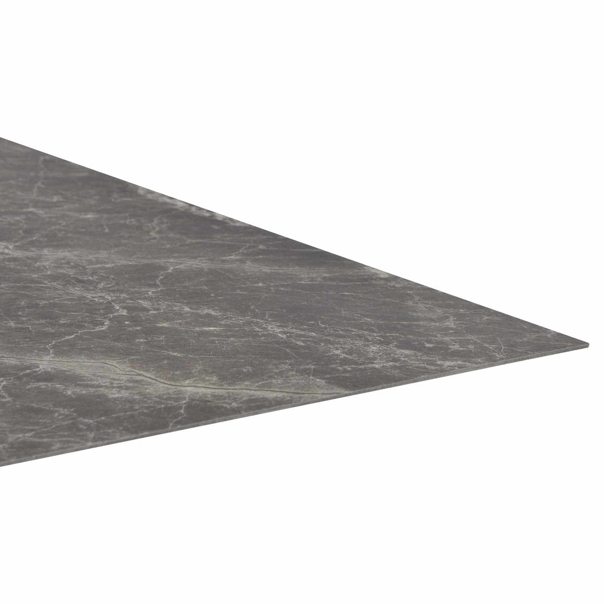 Flooring Planks Black 5.11 m² 55 pcs PVC