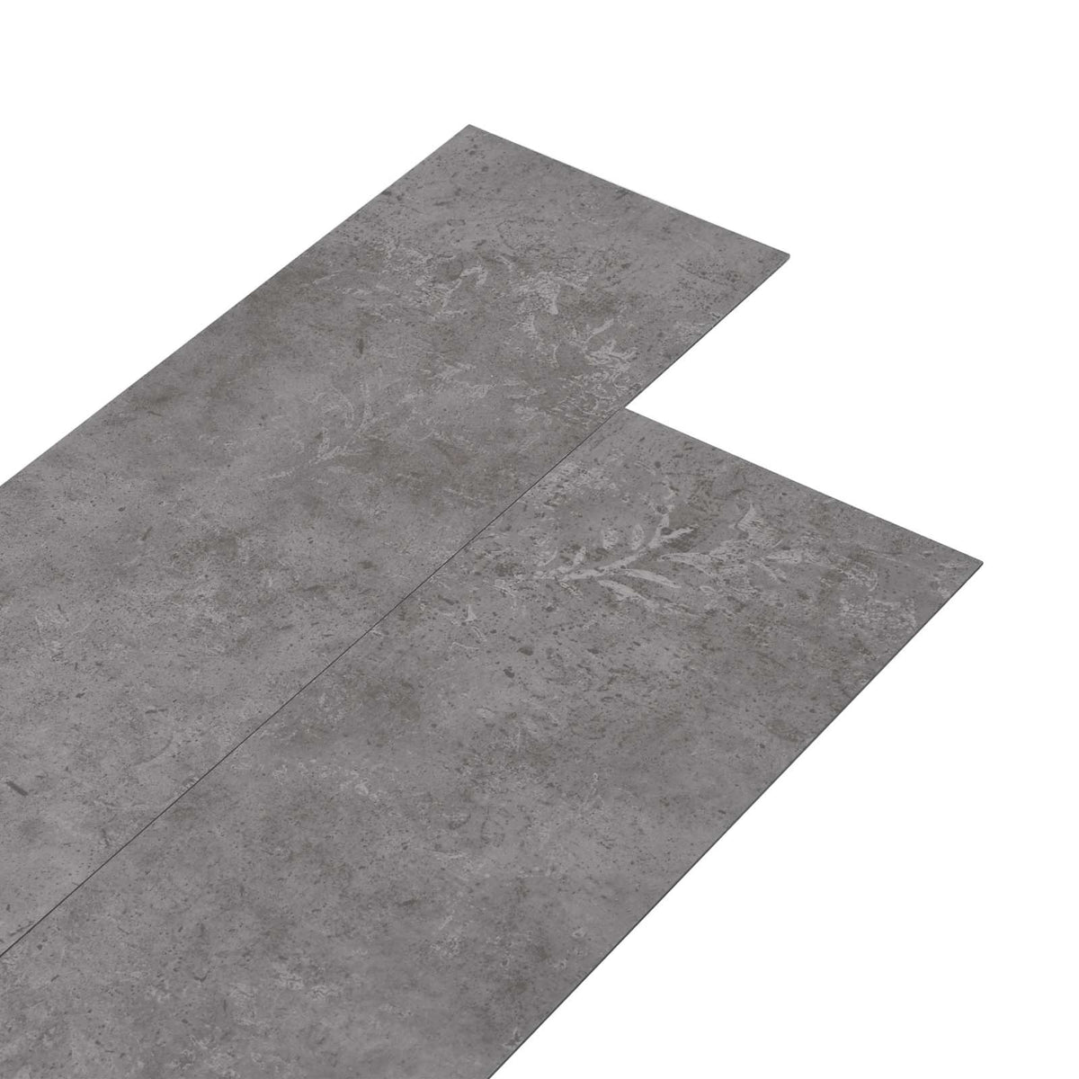Flooring Planks Concrete Grey 5.02 m² 36 pcs PVC