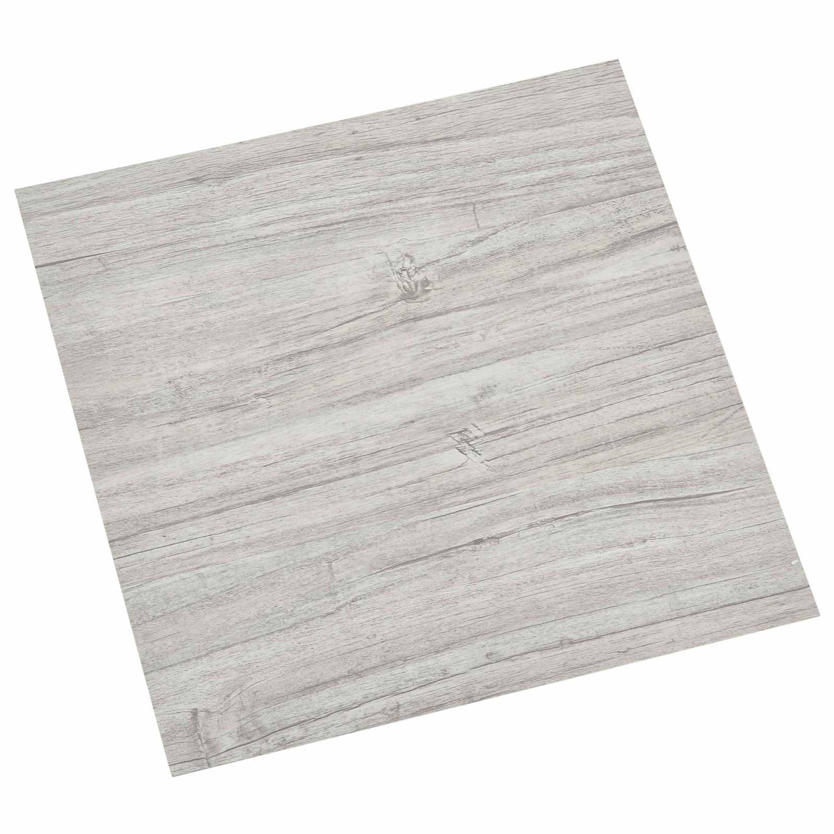 Flooring Planks Grey and Wood 5.11 m² 55 pcs PVC