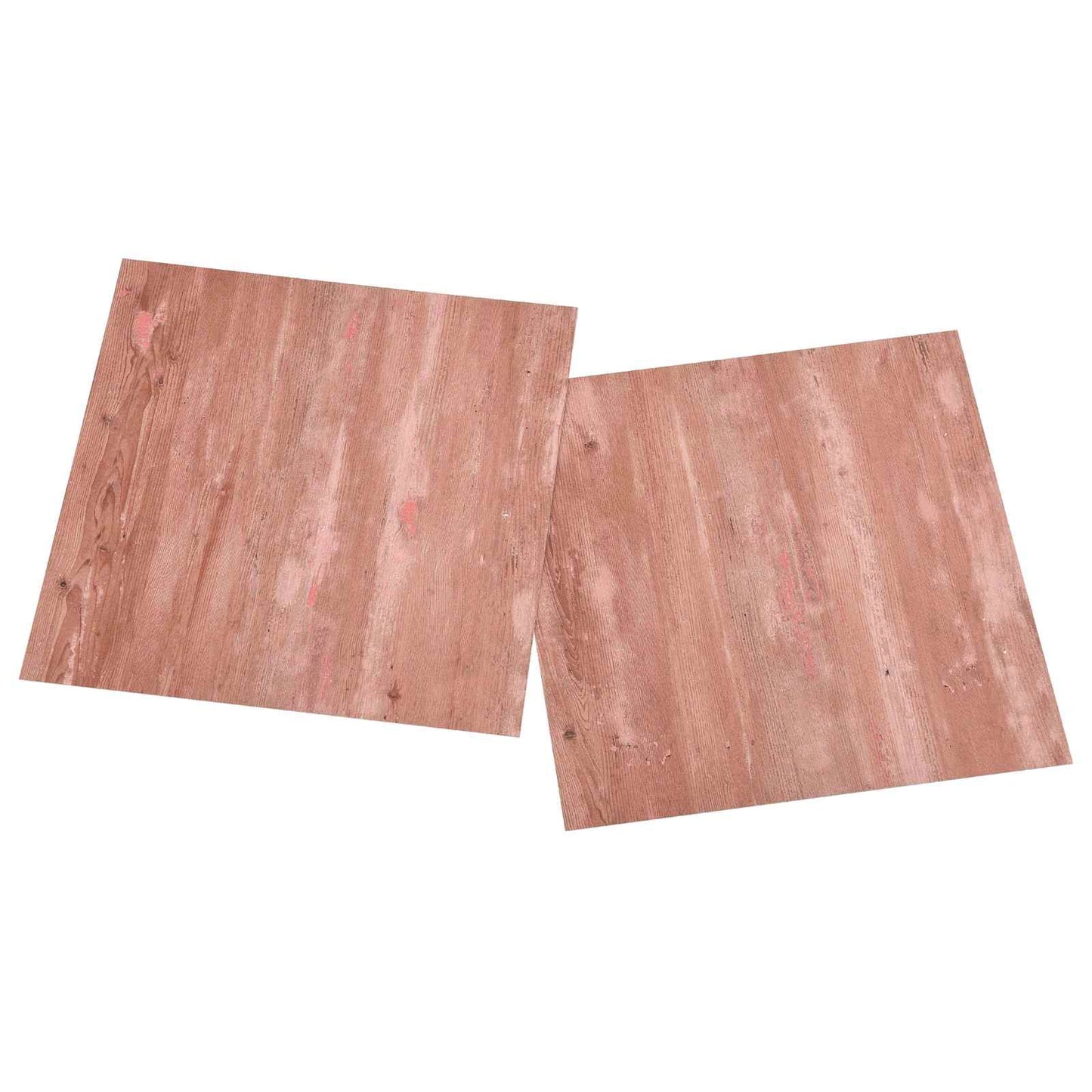 Self-adhesive Flooring Planks 30.5 x 30.5 cm 20 pcs PVC Red