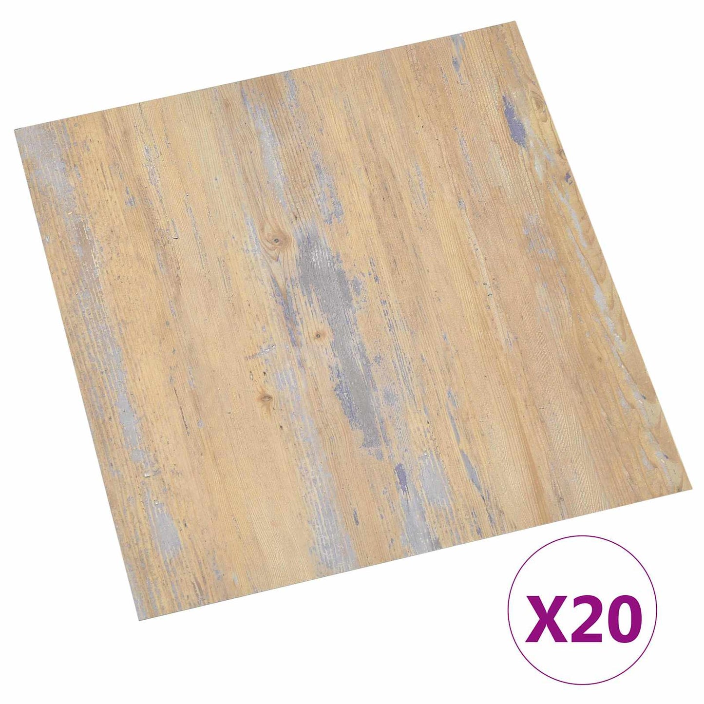 Self-adhesive Flooring Planks 30.5 x 30.5 cm 20 pcs PVC