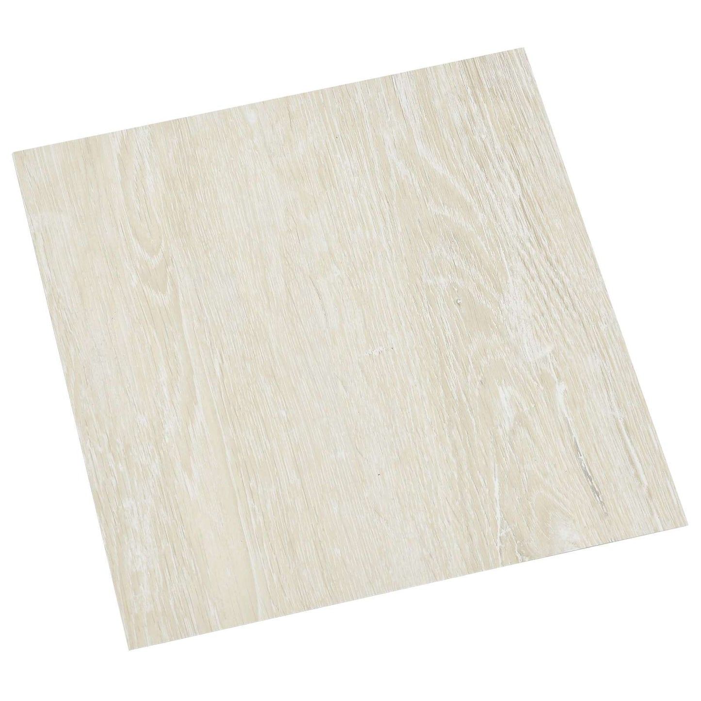 Self-adhesive Flooring Planks 30.5 x 30.5 cm 20 pcs PVC Cream