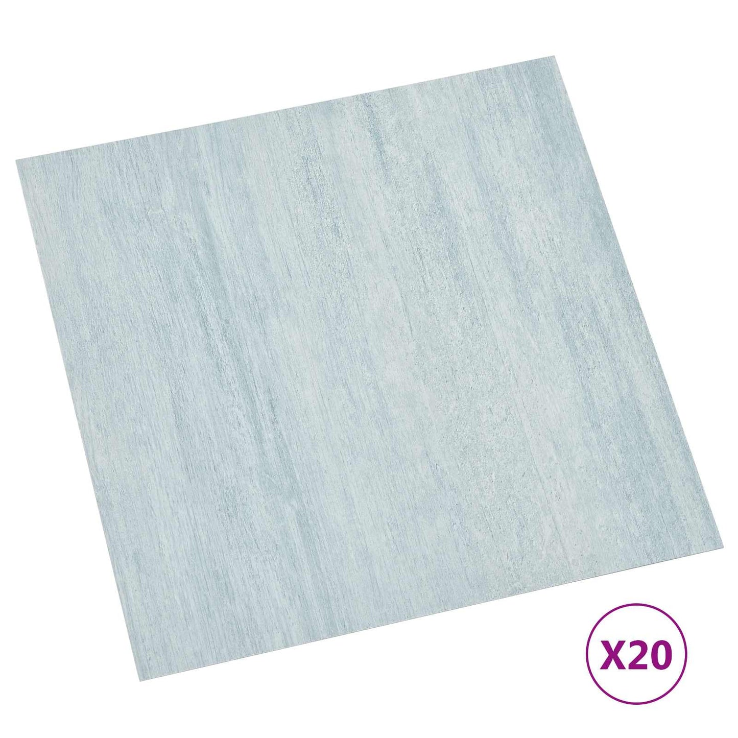 Self-adhesive Flooring Planks 30.5 x 30.5 cm 20 pcs PVC Green