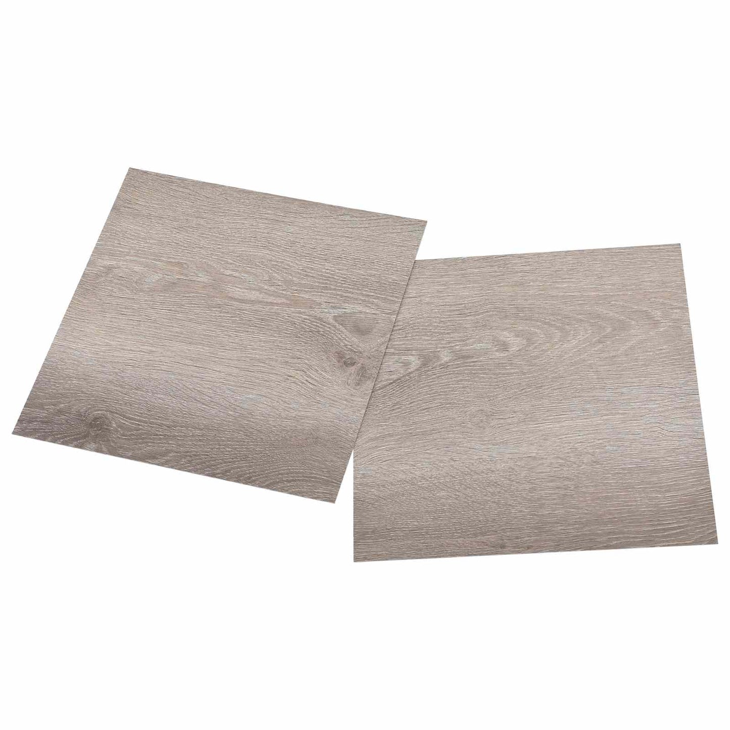 Self-adhesive Flooring Planks 30.5 x 30.5 cm 20 pcs PVC Taupe