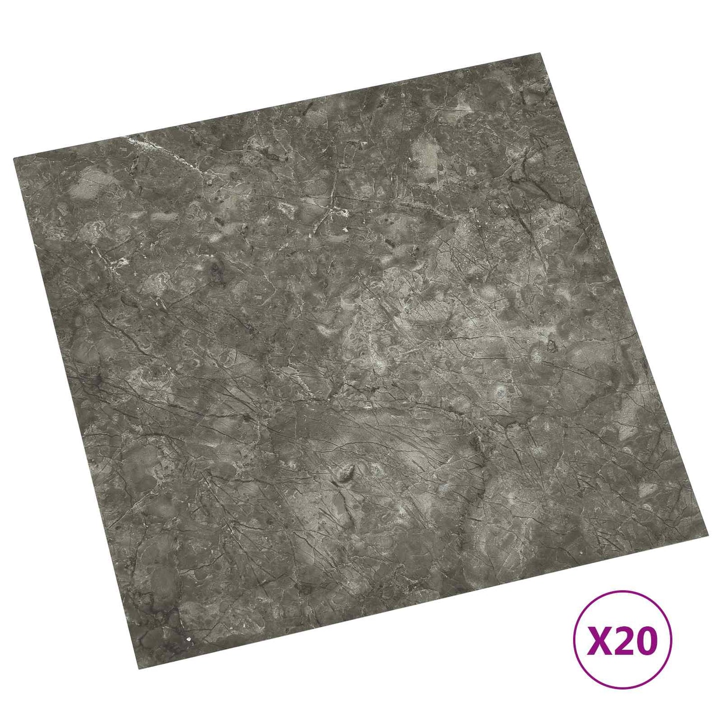 Self-adhesive Flooring Planks 30.5 x 30.5 cm 20 pcs PVC