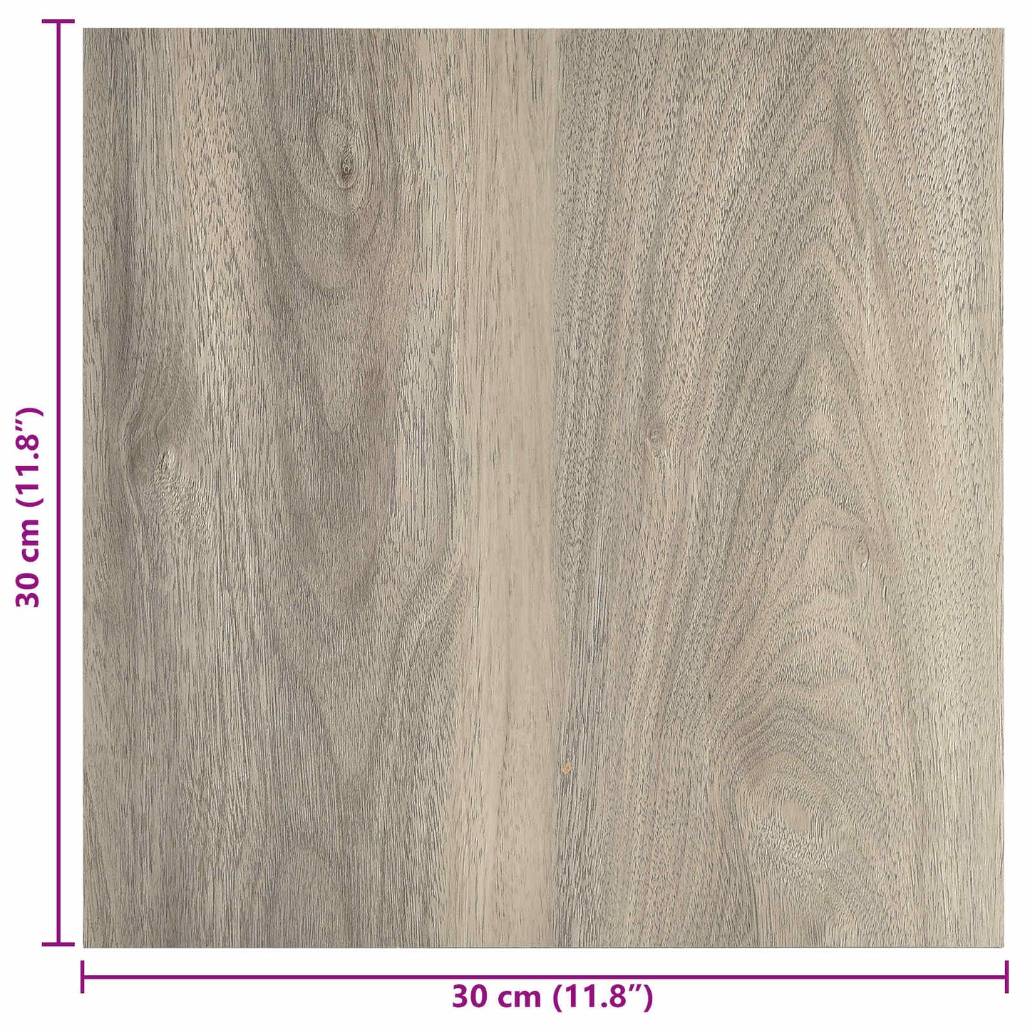 Self-adhesive Flooring Planks 30.5 x 30.5 cm 20 pcs PVC