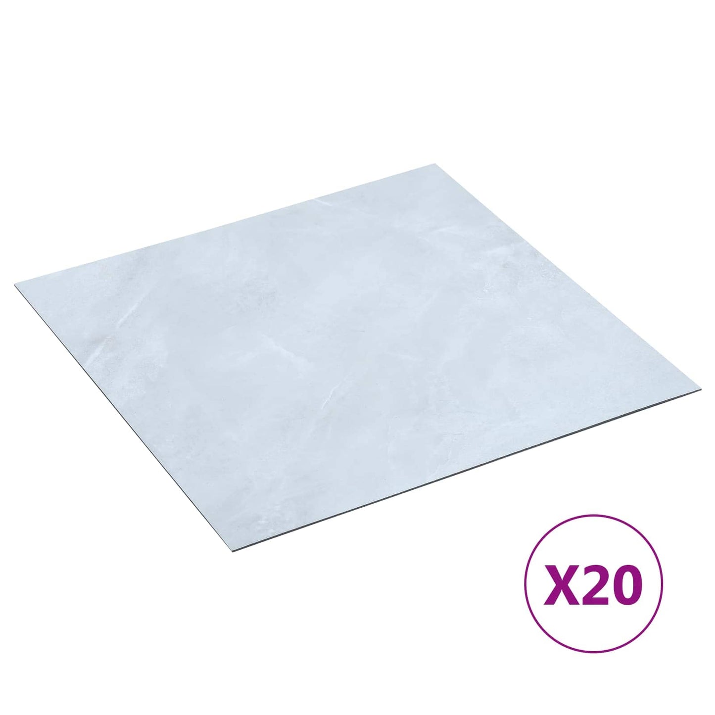 Self-adhesive Flooring Planks 30.5 x 30.5 cm 20 pcs PVC