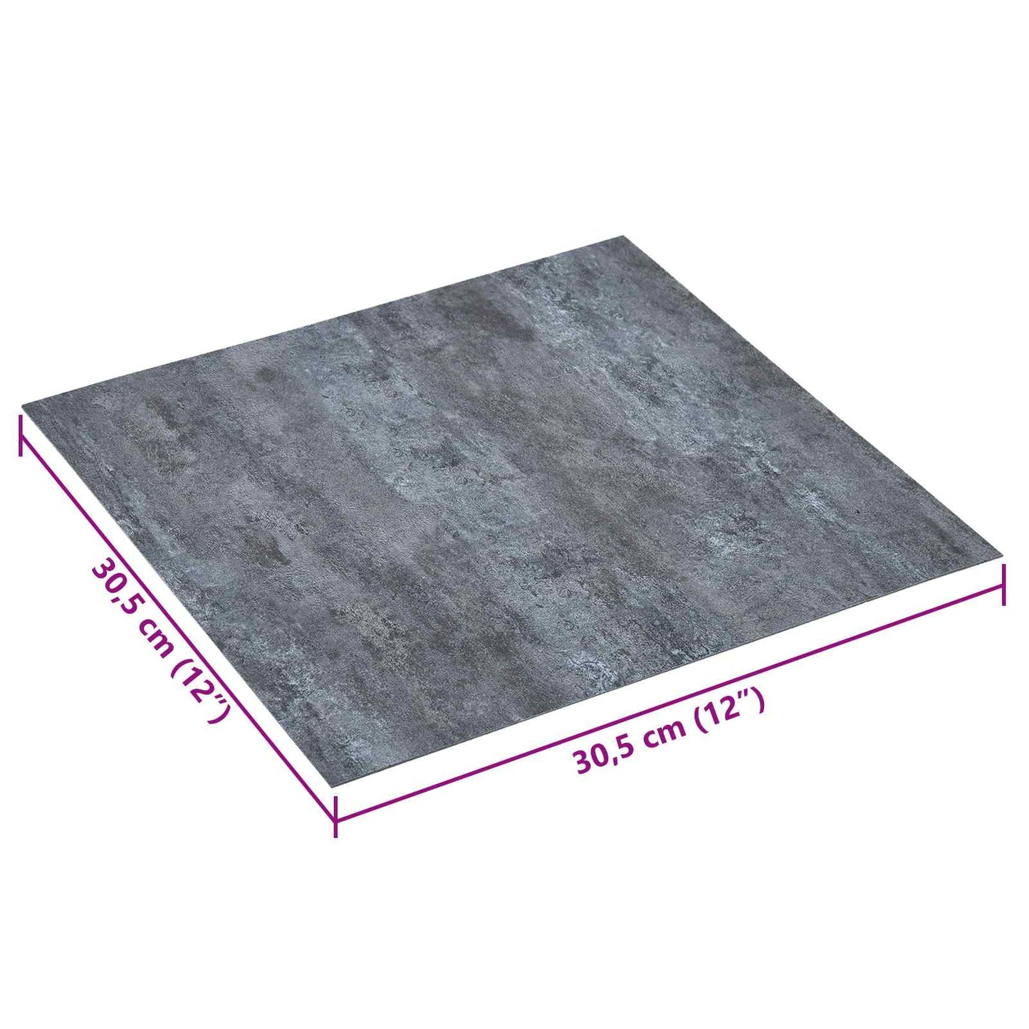 Self-adhesive Flooring Planks 30.5 x 30.5 cm 20 pcs PVC