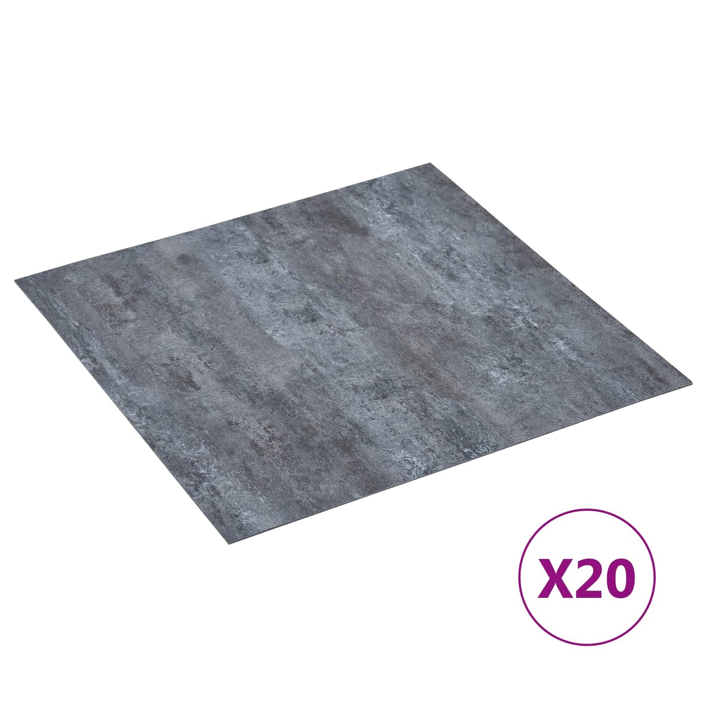 Self-adhesive Flooring Planks 30.5 x 30.5 cm 20 pcs PVC