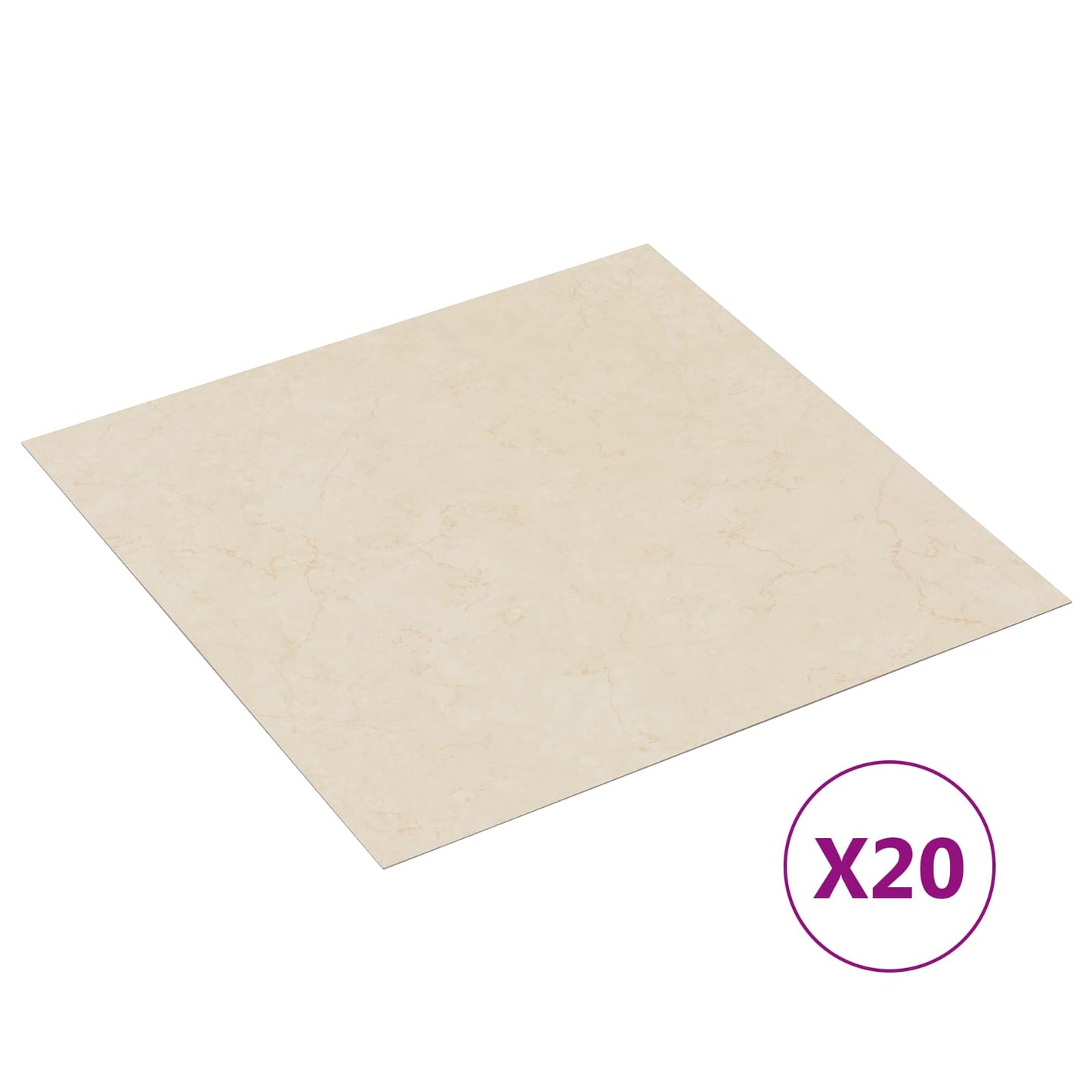Self-adhesive Flooring Planks 30.5 x 30.5 cm 20 pcs PVC
