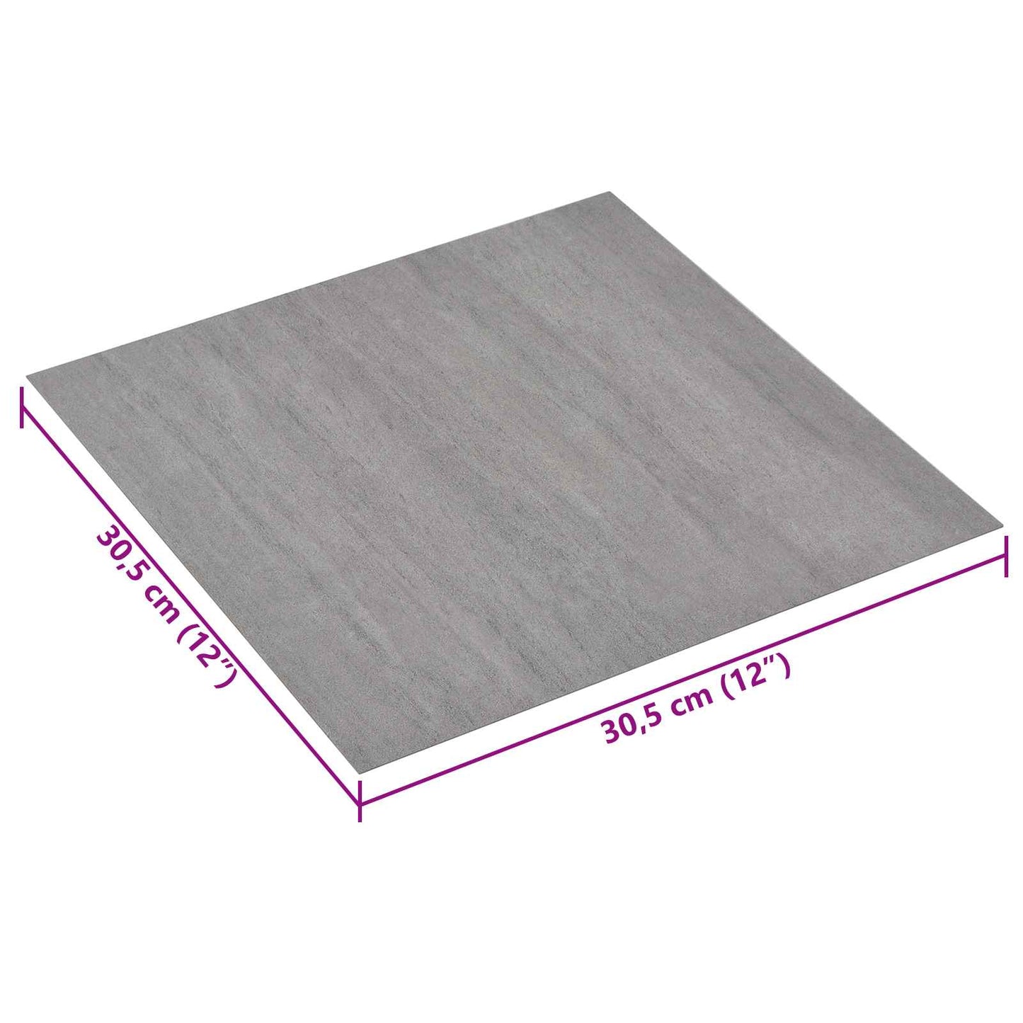 Self-adhesive Flooring Planks 30.5 x 30.5 cm 20 pcs PVC