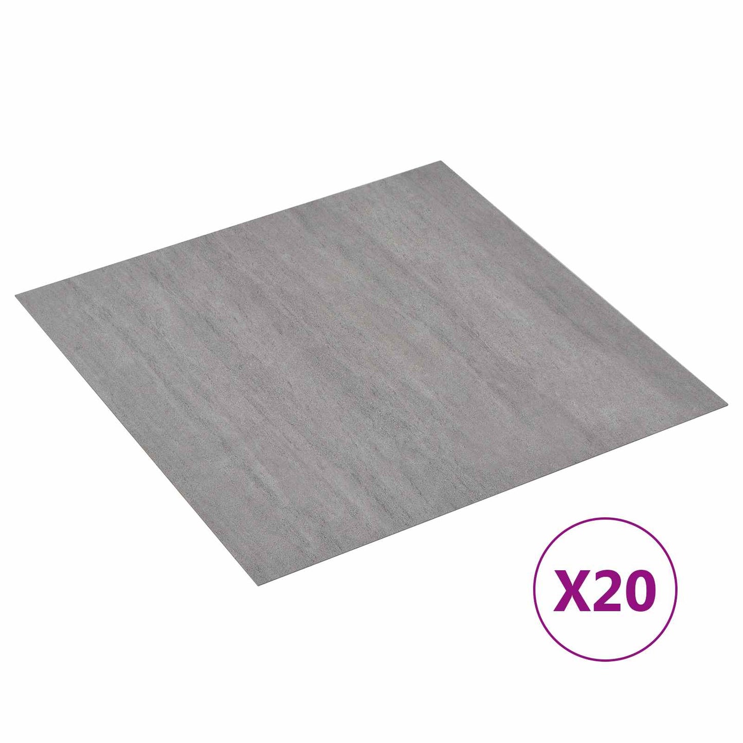 Self-adhesive Flooring Planks 30.5 x 30.5 cm 20 pcs PVC