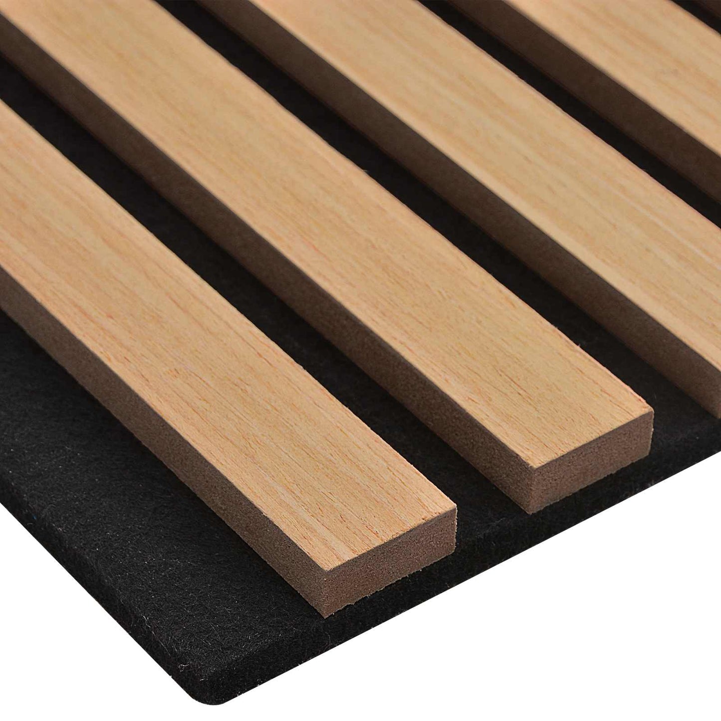 Wall Panels 2 pcs 60.5 x 60 cm Natural