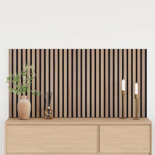 Wall Panels 2 pcs 60.5 x 60 cm Brown