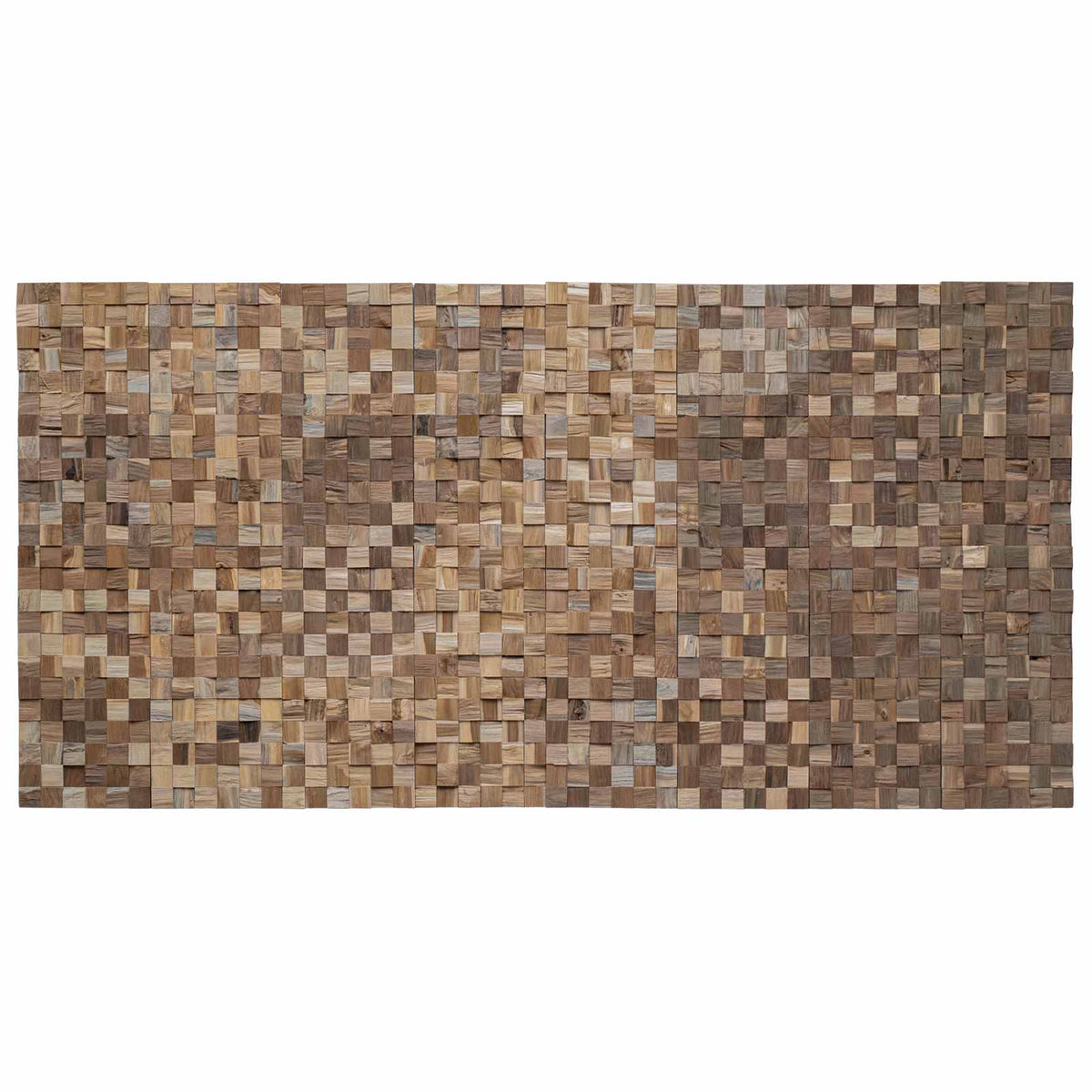 Wall Panel 11 pcs Natural 30 x 30 x 2 cm