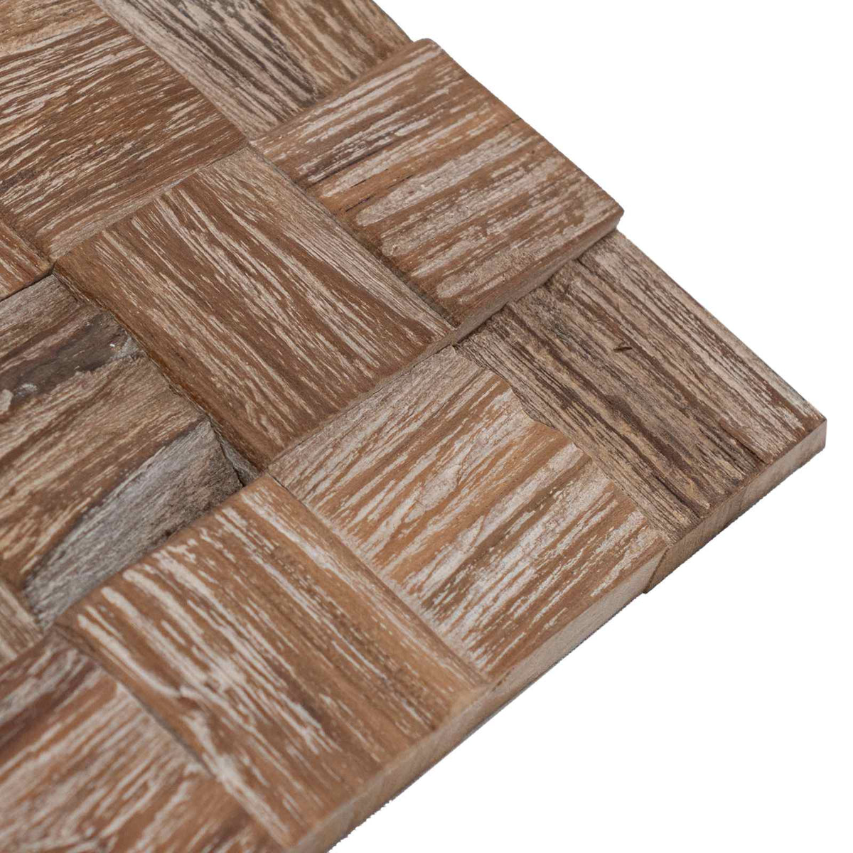 Wall Panel 11 pcs Natural 30 x 30 x 2 cm
