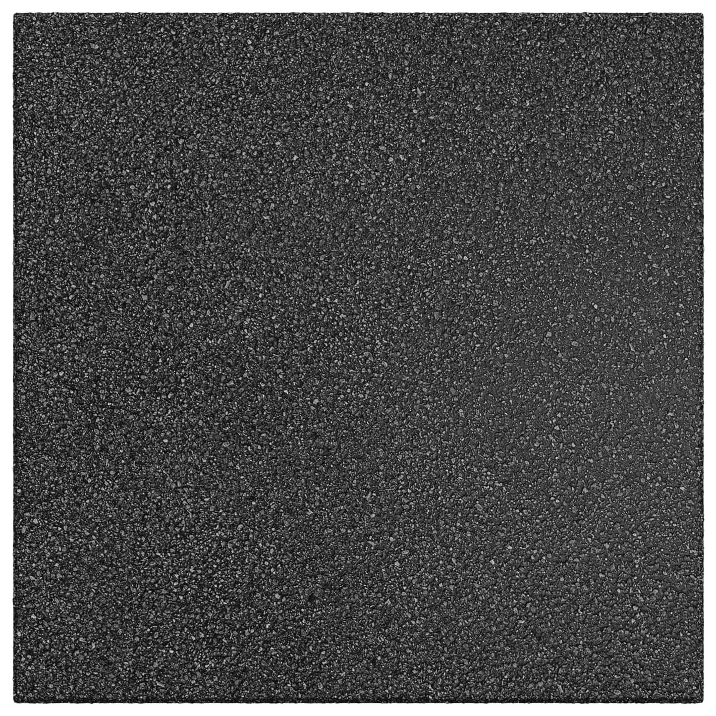 Fall Protection Tiles 6 pcs Black 50 x 50 cm Rubber