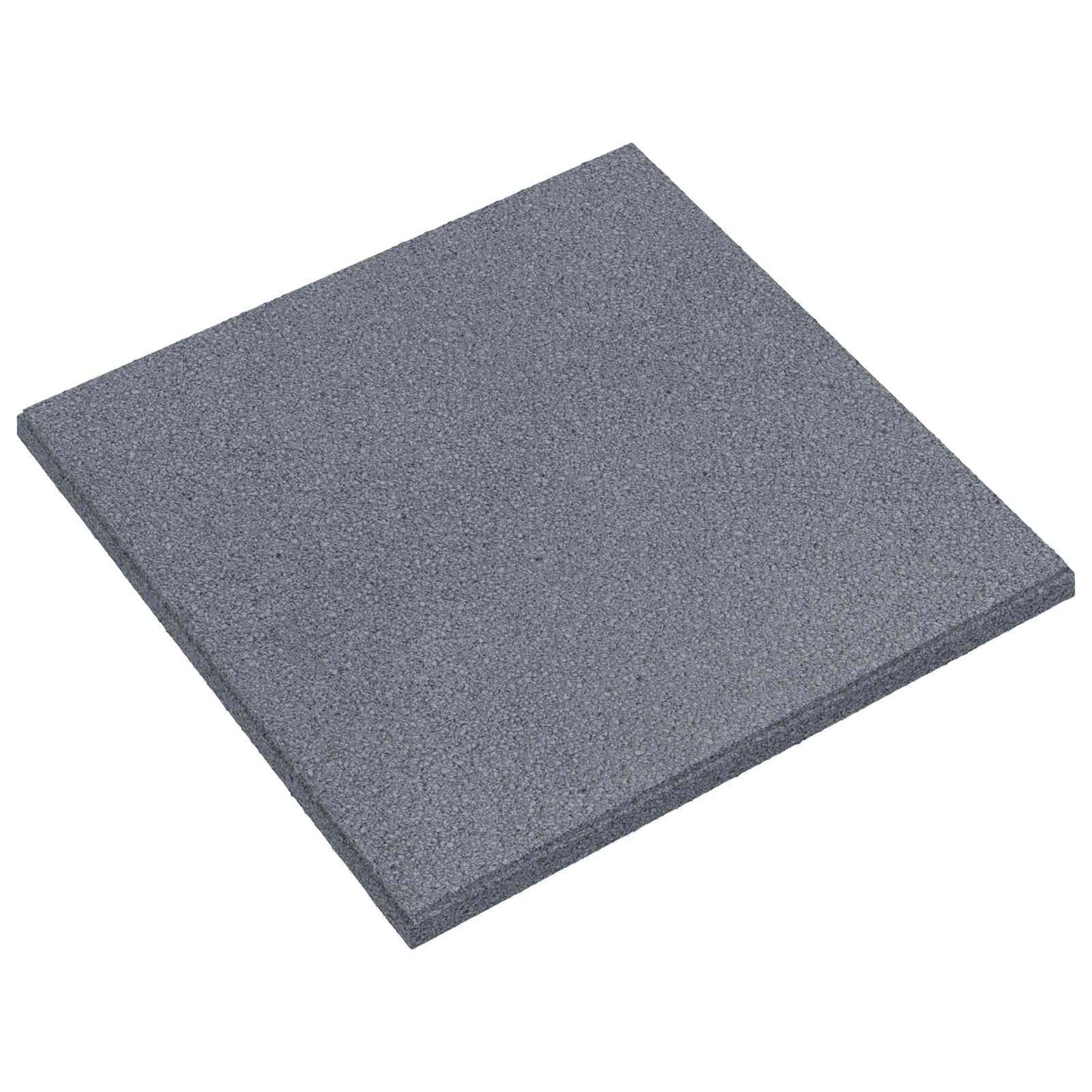 Fall Protection Tiles 6 pcs Grey 50 x 50 cm Rubber