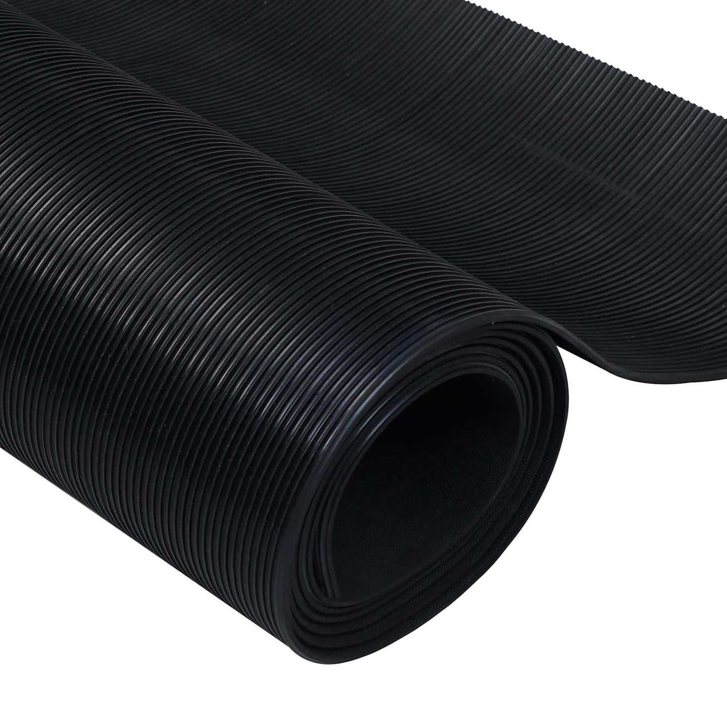 Floor Mat Black 1 x 2 m Rubber
