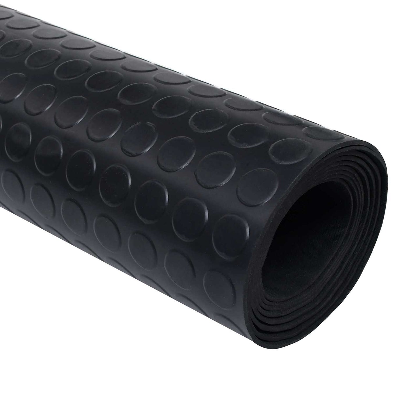 Floor Mat Black 1 x 5 m Rubber