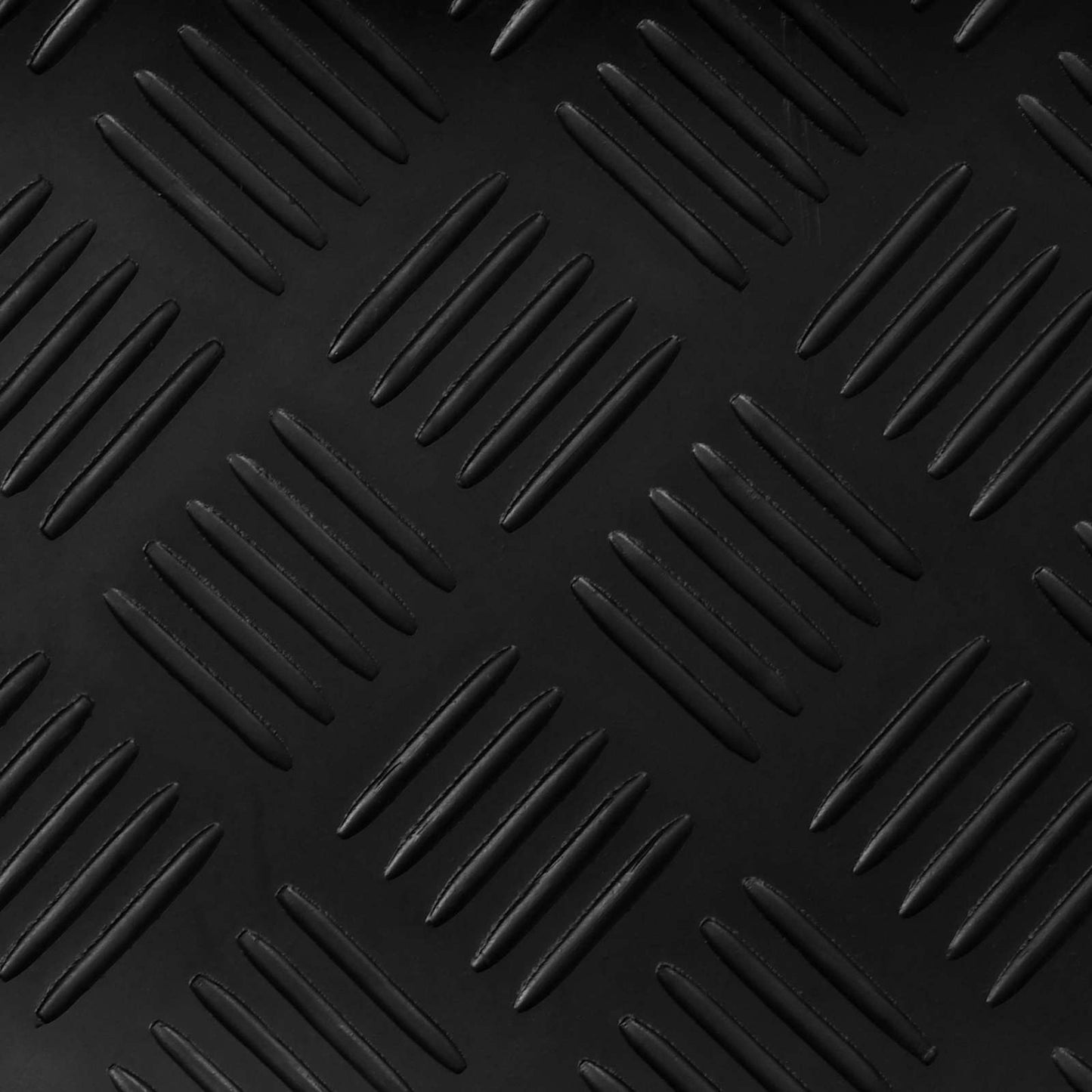 Floor Mat Black 1.5 x 2 m Rubber