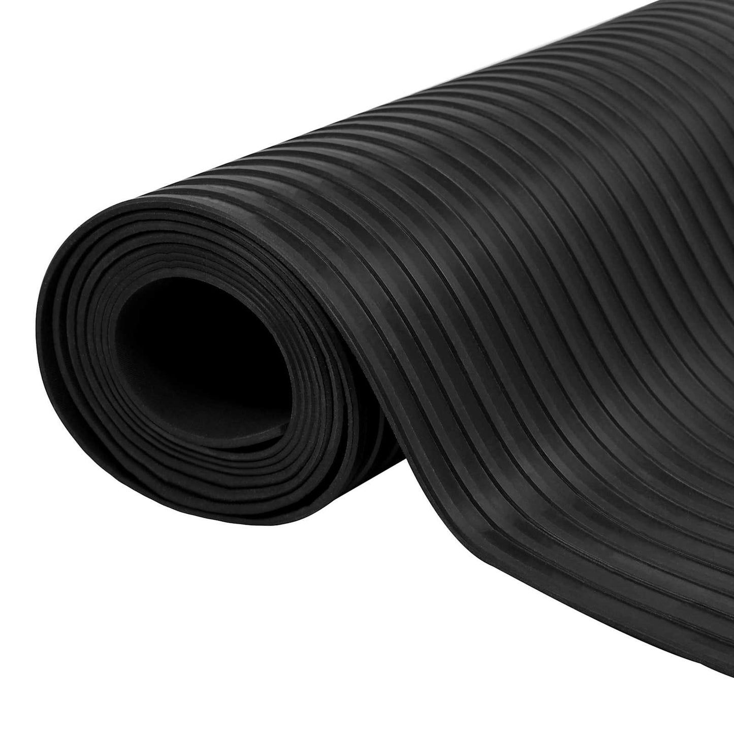 Floor Mat Black 1.5 x 2 m Rubber