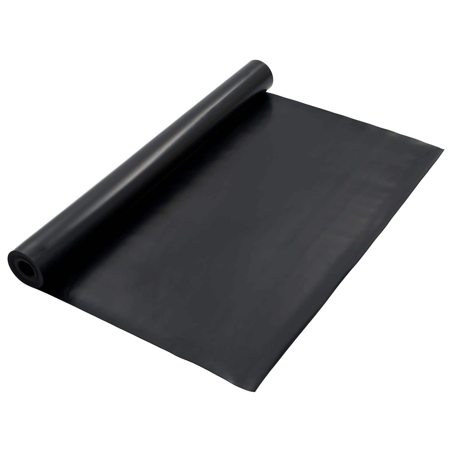 Floor Mat Black 1.2 x 5 m Rubber
