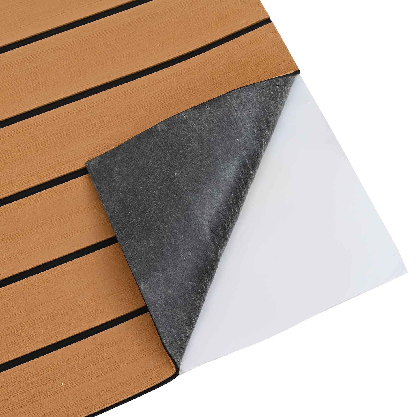 Boat Mat Striped Brown and Black 240 x 60 cm EVA
